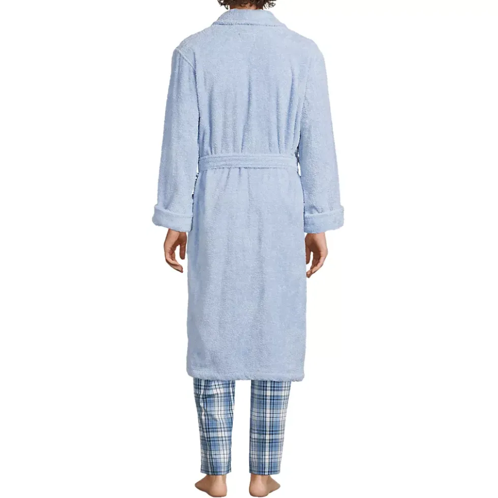Men's Calf Length Turkish Terry Robe