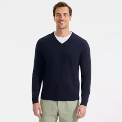 Men's CashTouch V Neck Sweater