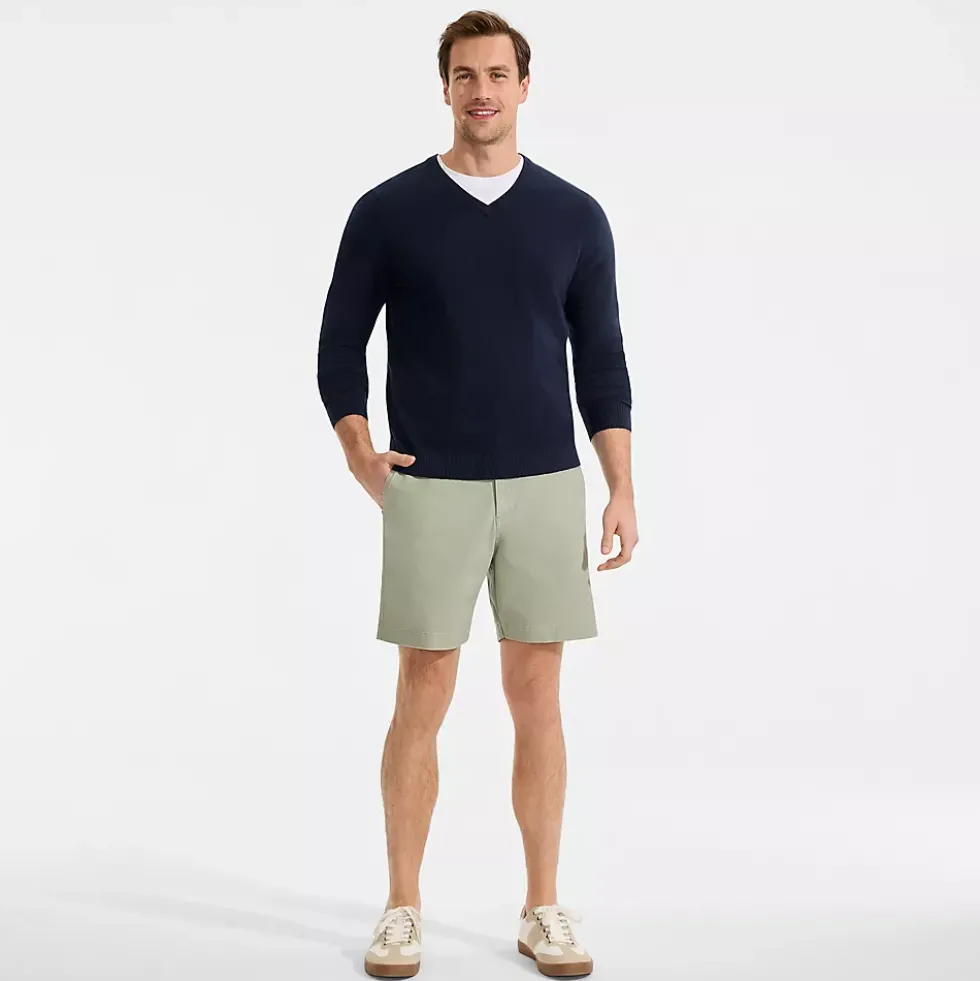 Men's CashTouch V Neck Sweater