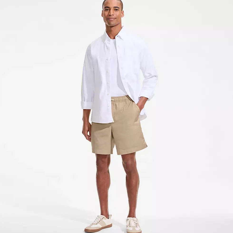 Men's 7" Classic Fit Lightweight Twill Deck Short