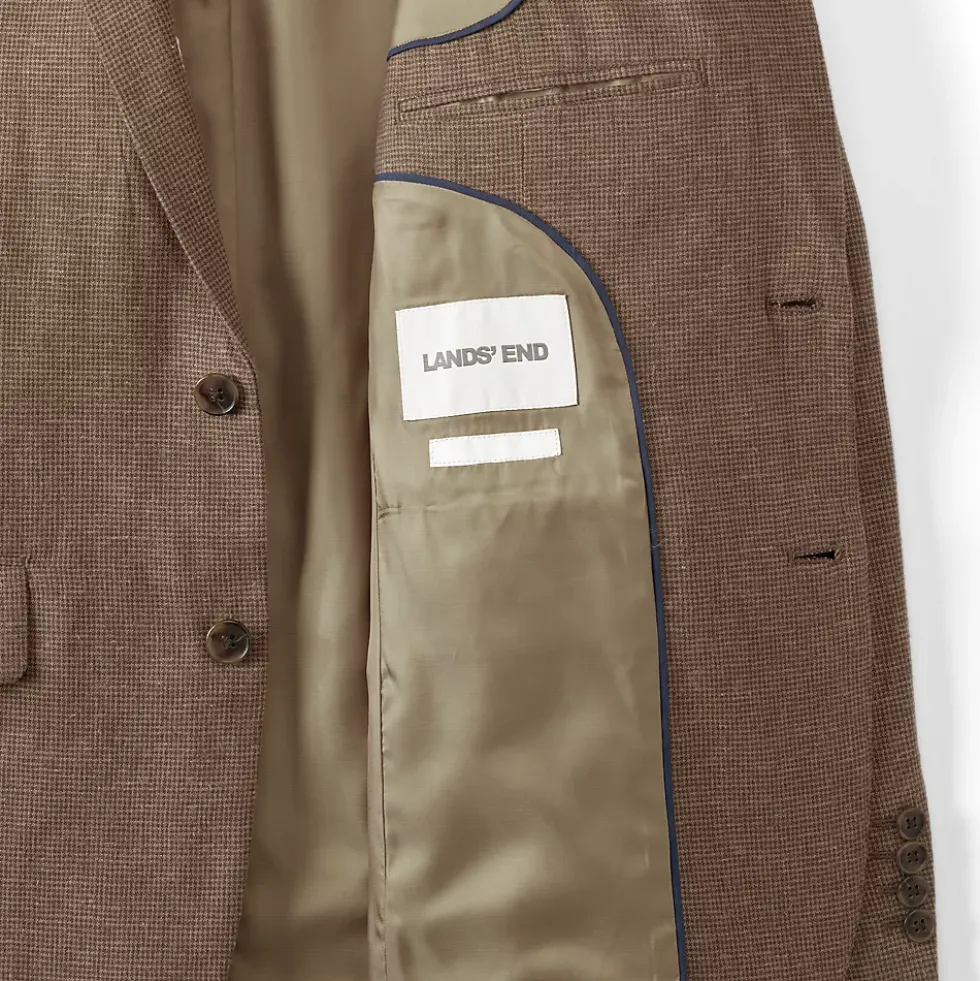 Men's Classic Fit Linen Blend Blazer