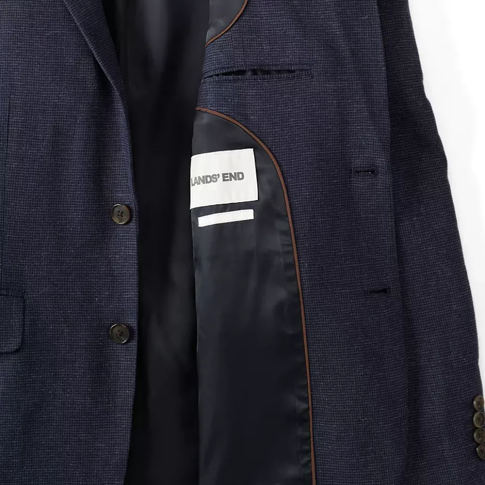 Men's Classic Fit Linen Blend Blazer