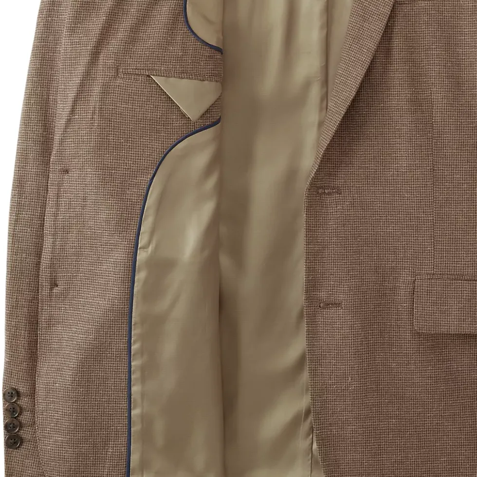 Men's Classic Fit Linen Blend Blazer