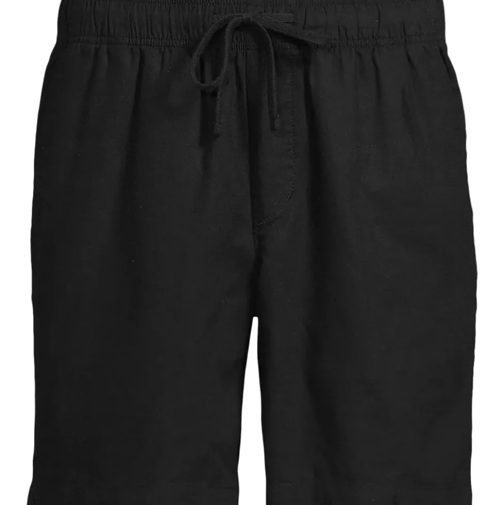 Men's 7" Classic Fit Linen Blend Deck Short