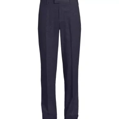 Men's Classic Fit Linen Blend Polished Trouser