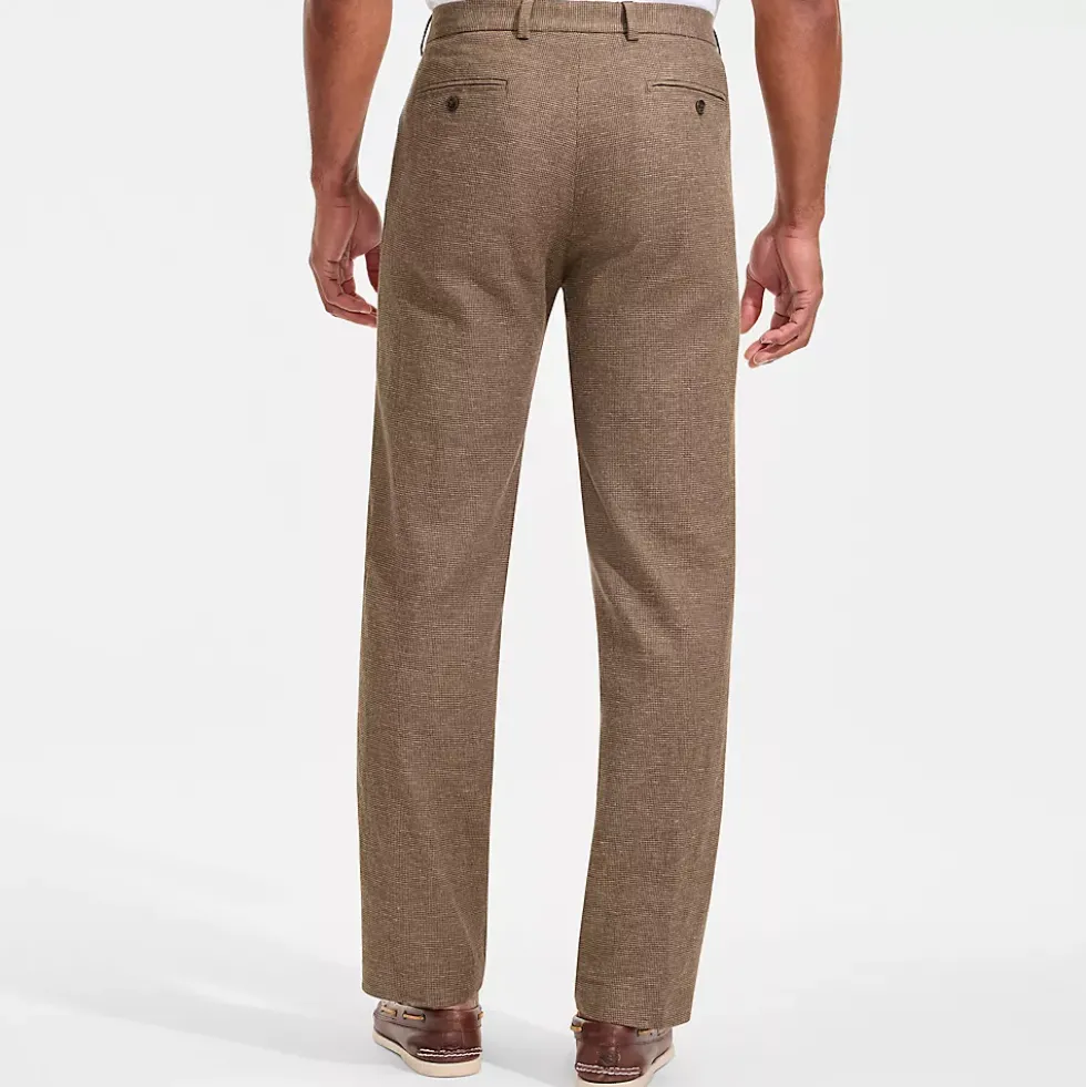 Men's Classic Fit Linen Blend Polished Trouser