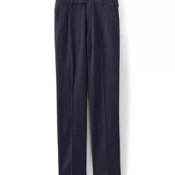 Men's Classic Fit Linen Blend Polished Trouser