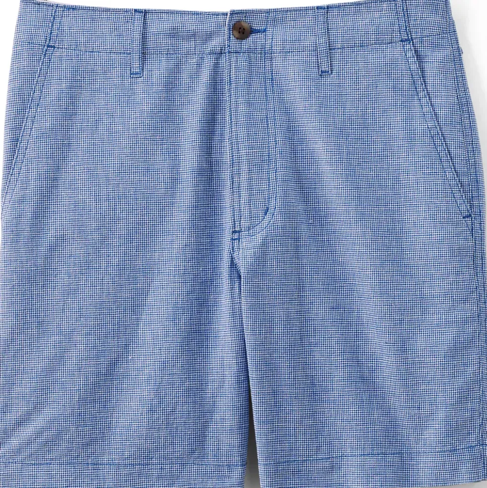 Men's 7" Classic Fit Linen Cotton Short