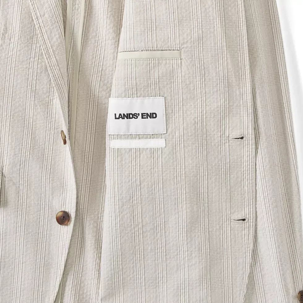 Men's Classic Fit Seersucker Blazer