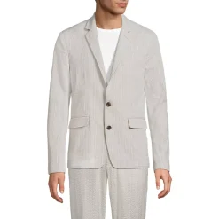 Men's Classic Fit Seersucker Blazer