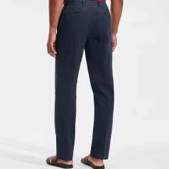 Men's Classic Fit Seersucker Polished Trouser