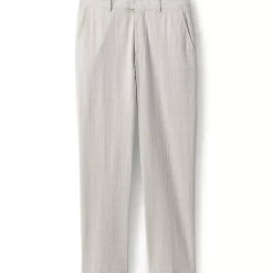 Men's Classic Fit Seersucker Polished Trouser