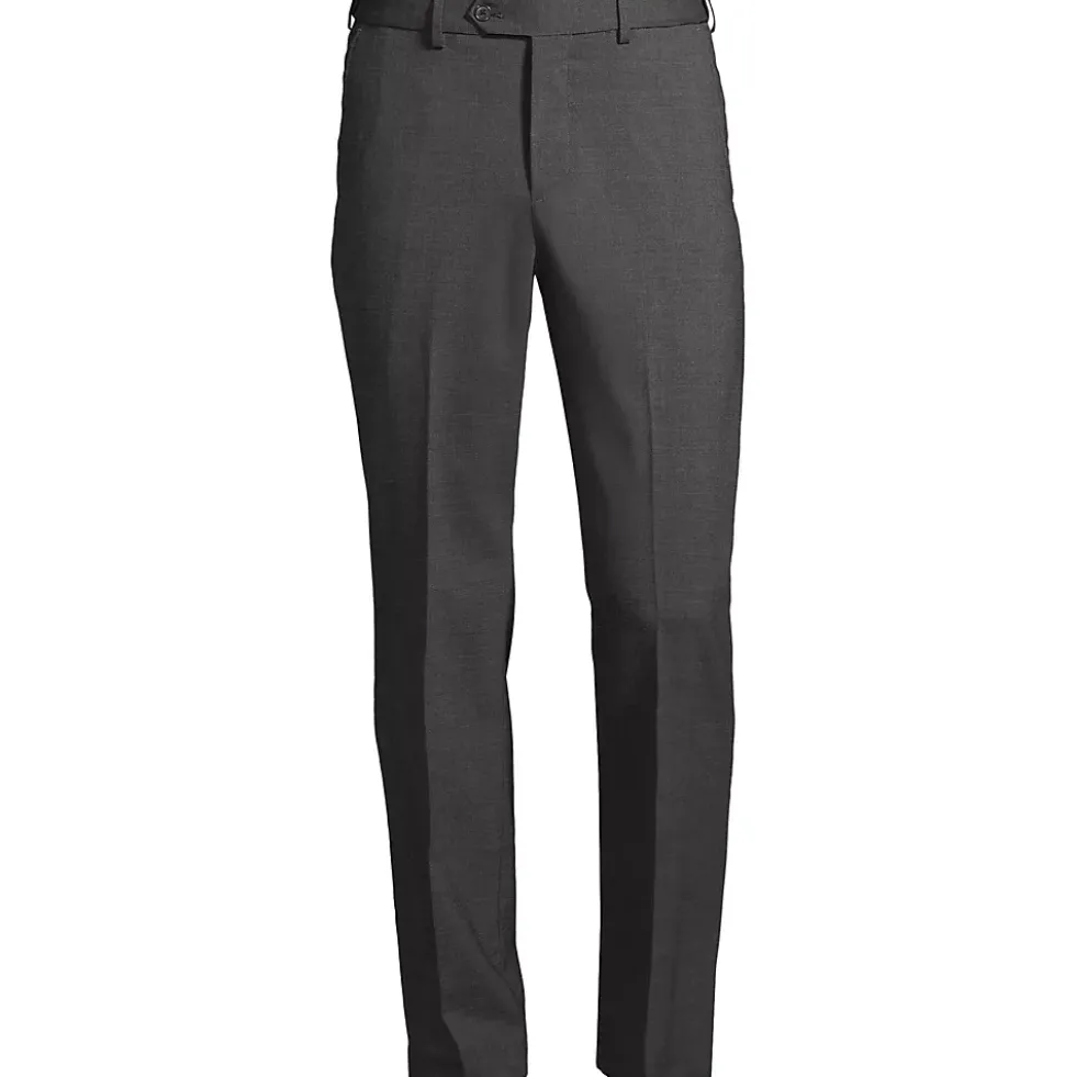 Men's Comfort Waist Year'rounder Stretch Wool Dress Pants