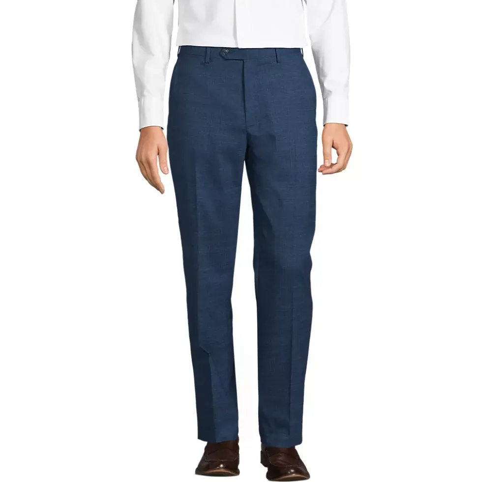 Men's Comfort Waist Year'rounder Stretch Wool Dress Pants