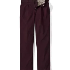 Men's Corduroy Comfort Waist Classic Fit Pleated Front Pant