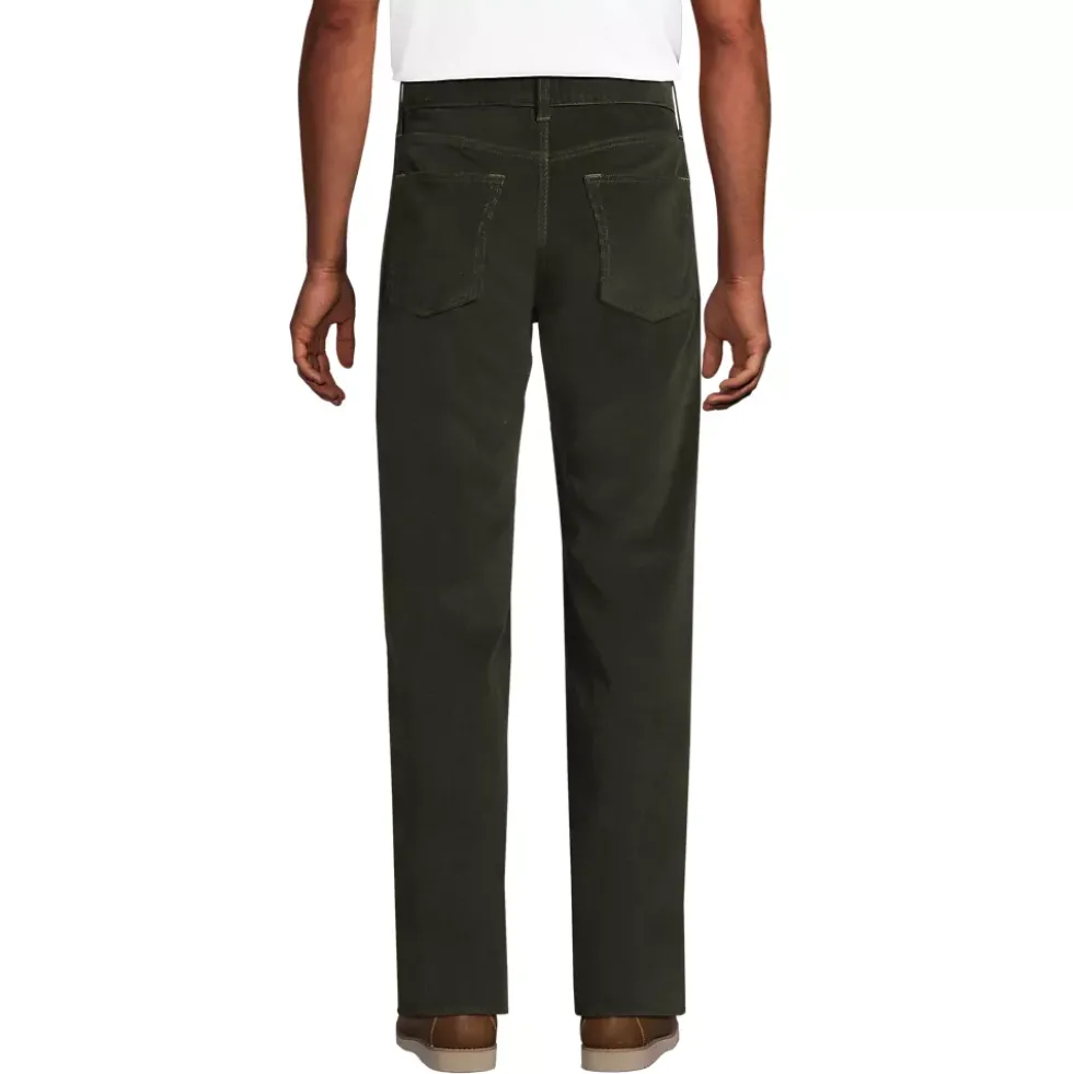 Men's Corduroy Comfort Waist Classic Fit 5 Pocket Pant
