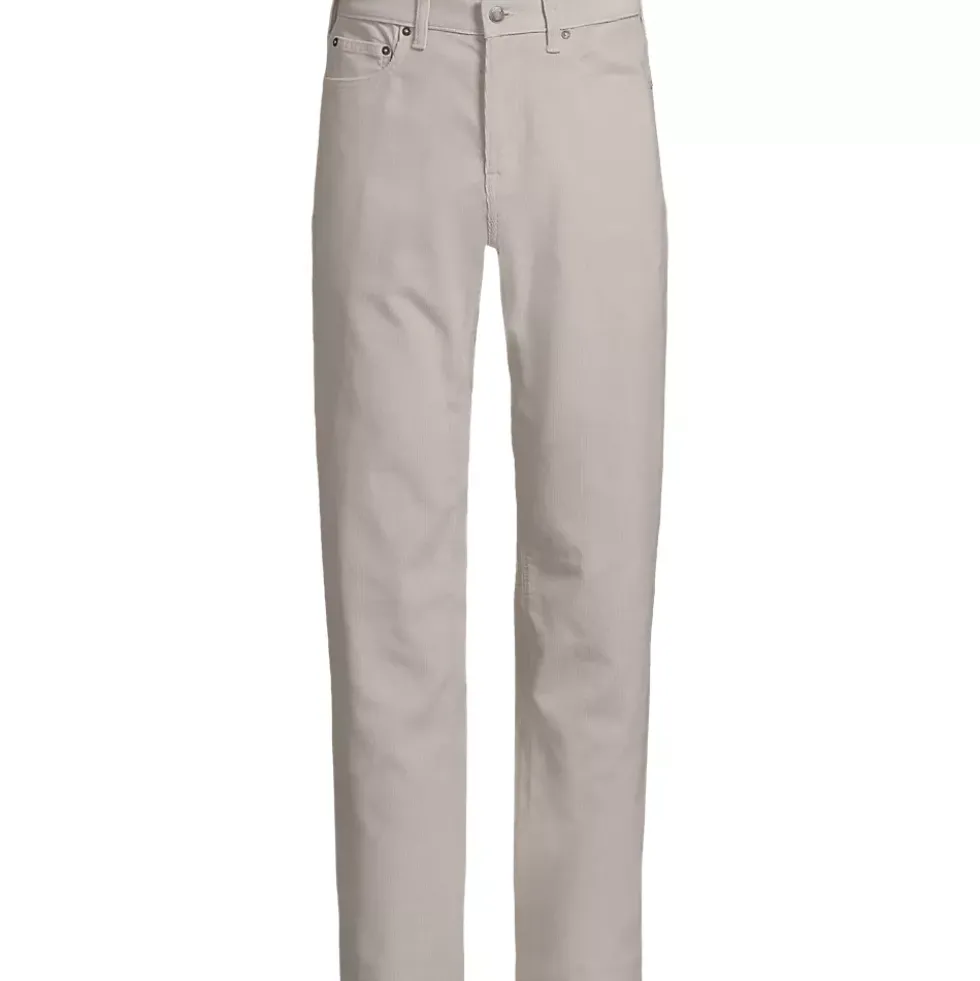 Men's Corduroy Comfort Waist Classic Fit 5 Pocket Pant