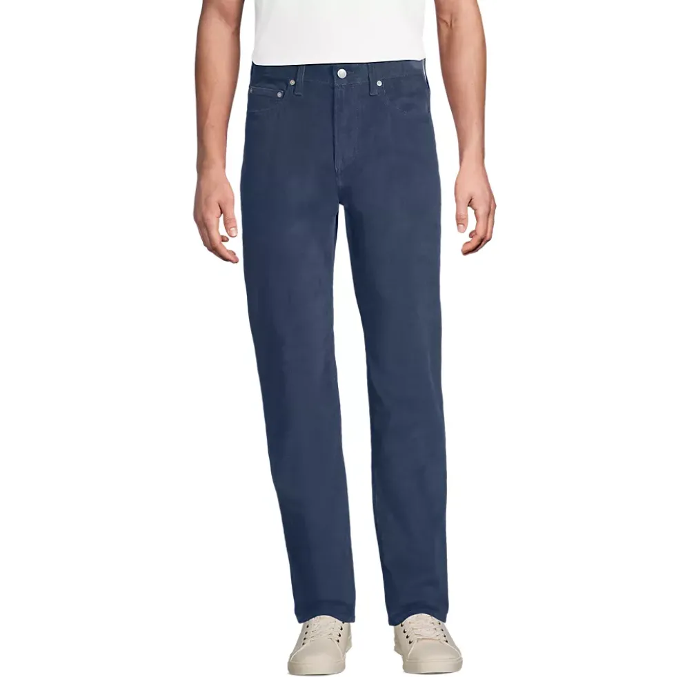 Men's Corduroy Comfort Waist Classic Fit 5 Pocket Pant