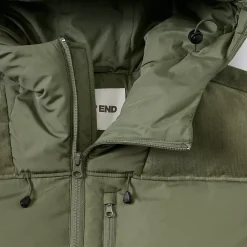 Men's Corduroy Max 600 Down Puffer Hooded Jacket