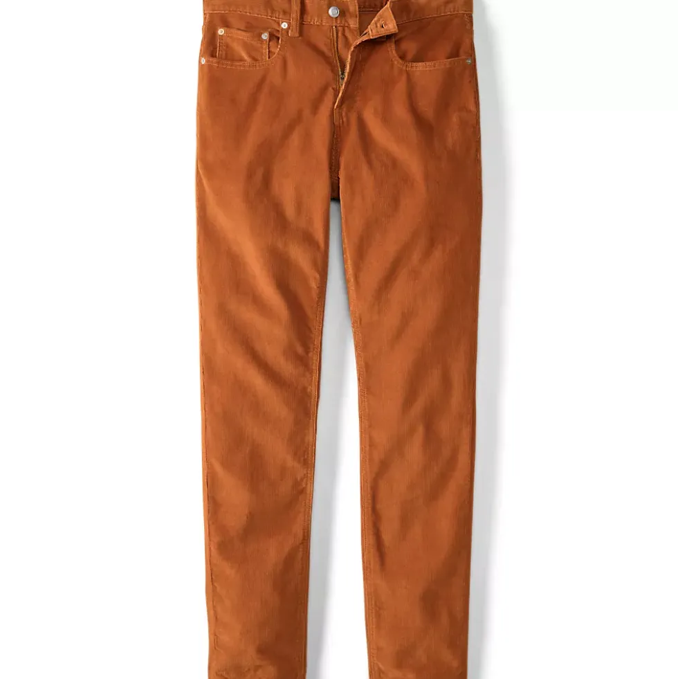 Men's Corduroy Slim Fit 5 Pocket Pant
