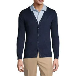 Men's Cotton Modal Button Front Cardigan Sweater