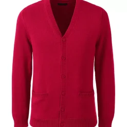 Men's Cotton Modal Button Front Cardigan Sweater