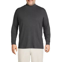 Men's Cotton Supima Mock Turtleneck