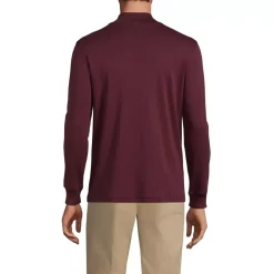 Men's Cotton Supima Mock Turtleneck
