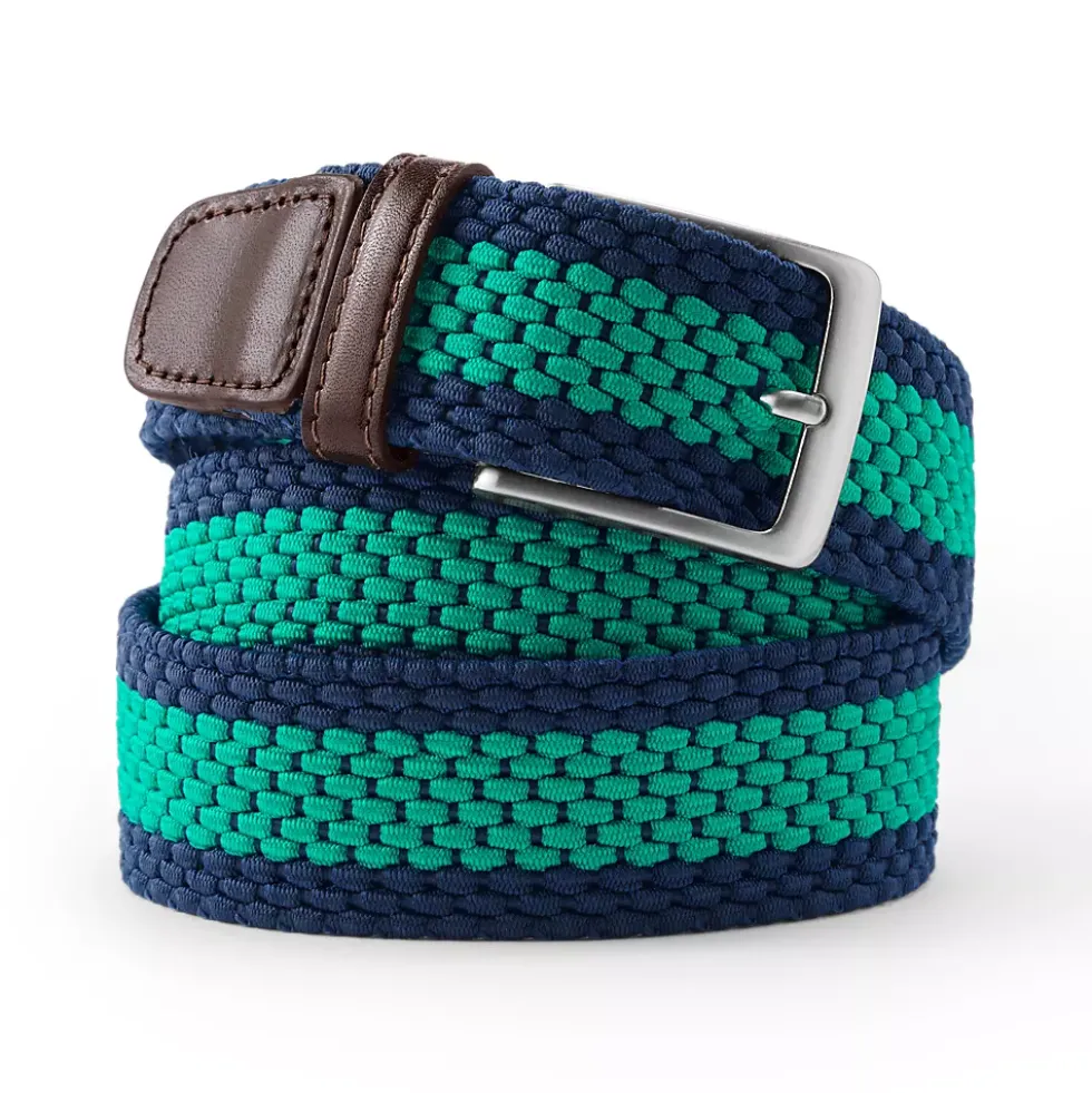 Men's Elastic Braid Belt
