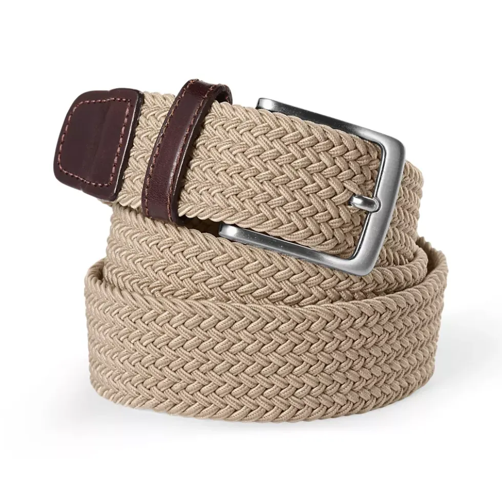 Men's Elastic Braid Belt