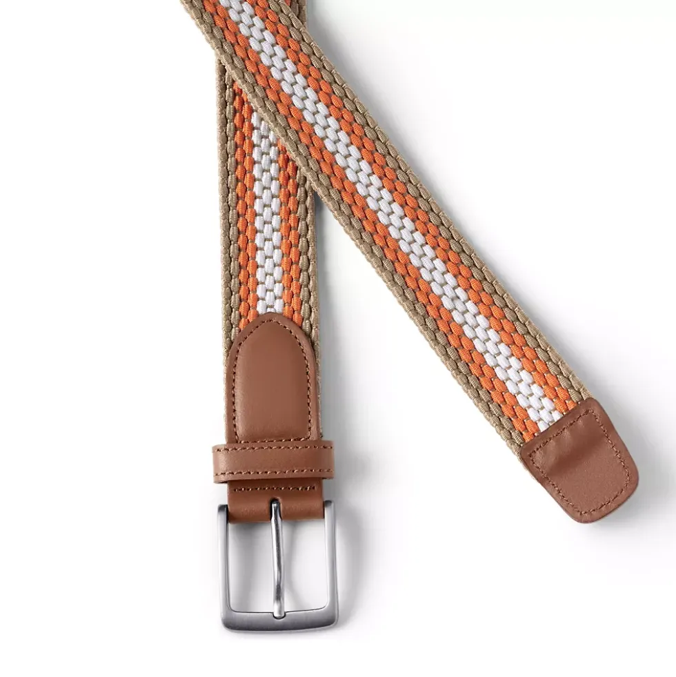 Men's Elastic Braid Belt