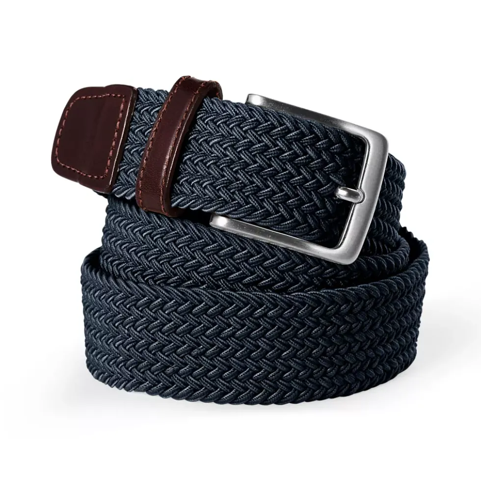 Men's Elastic Braid Belt