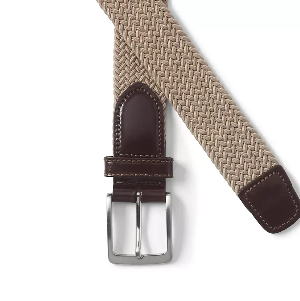 Men's Elastic Braid Belt