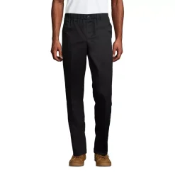 Men's Elastic Waist Pull-On Chino Pants