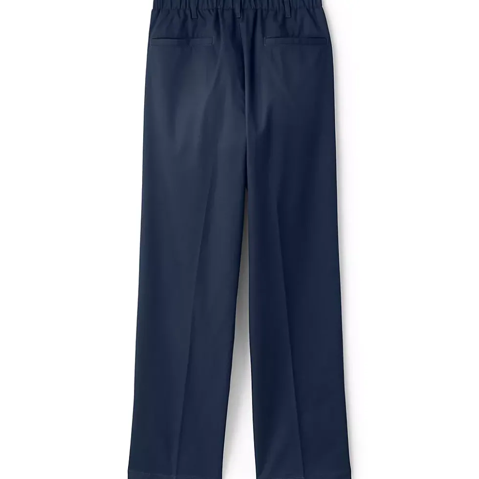 Men's Elastic Waist Pull-On Chino Pants