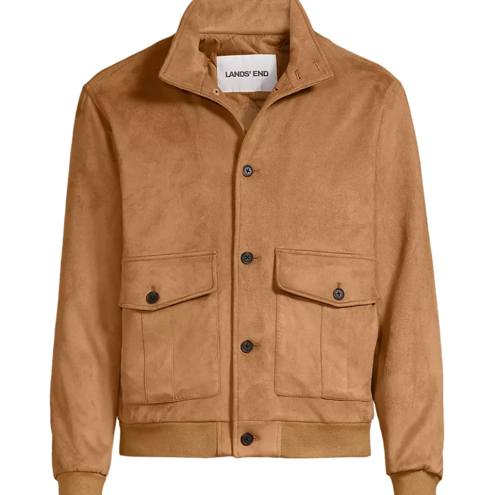 Men's Faux Suede Jacket