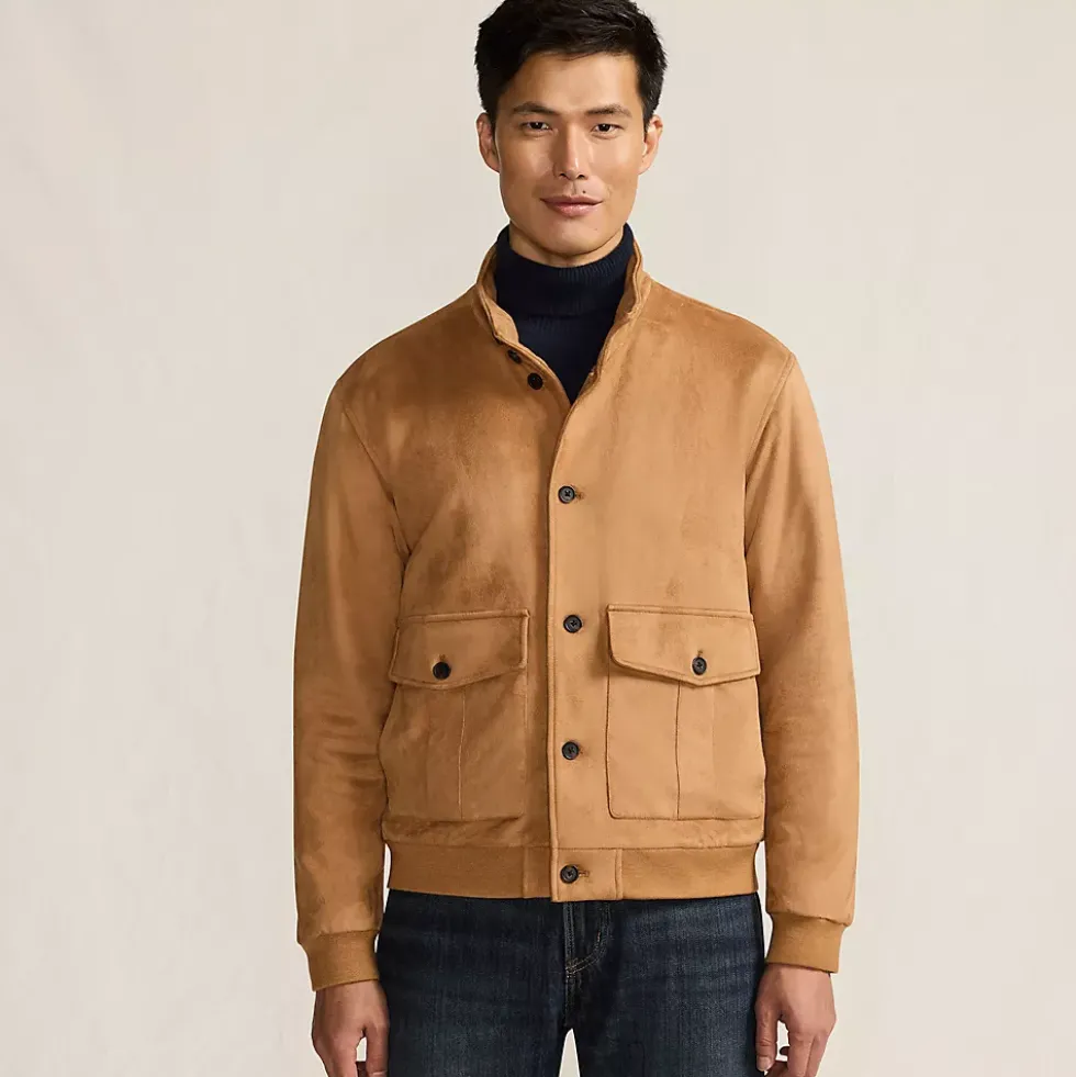 Men's Faux Suede Jacket