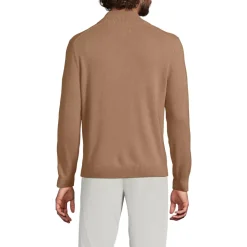 Men's Fine Gauge Cashmere Quarter Zip