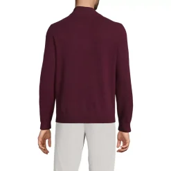 Men's Fine Gauge Cashmere Quarter Zip