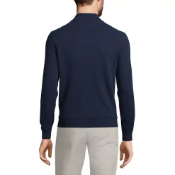 Men's Fine Gauge Cashmere Quarter Zip