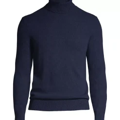Men's Fine Gauge Cashmere Turtleneck Sweater