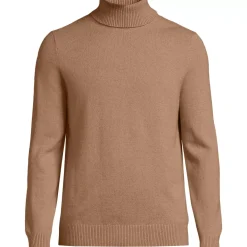 Men's Fine Gauge Cashmere Turtleneck Sweater