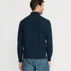 Men's Fine Gauge Cashmere Turtleneck Sweater