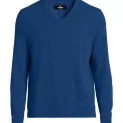 Men's Fine Gauge Cashmere V-neck Sweater