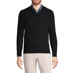 Men's Fine Gauge Cashmere V-neck Sweater