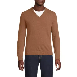Men's Fine Gauge Cashmere V-neck Sweater