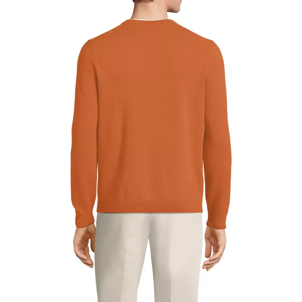 Men's Fine Gauge Cashmere V-neck Sweater