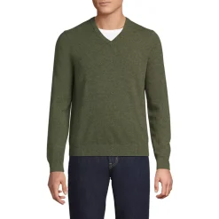 Men's Fine Gauge Cashmere V-neck Sweater