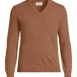 Men's Fine Gauge Cashmere V-neck Sweater
