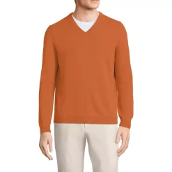 Men's Fine Gauge Cashmere V-neck Sweater